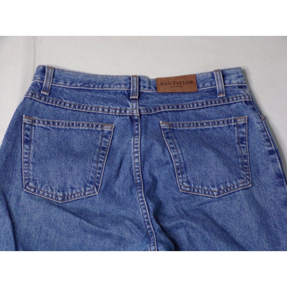 ANN TAYLOR Classic Straight Leg Jeans Size 10 - Picture 4 of 6